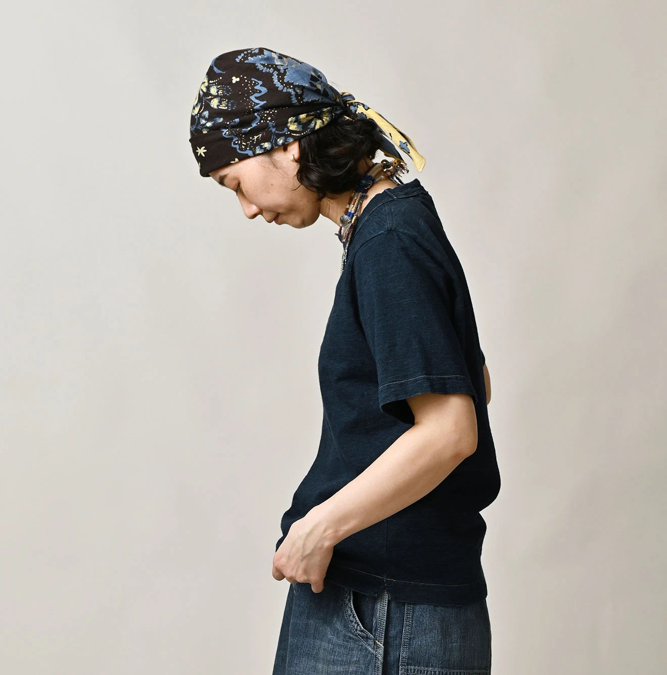 Indigo 45 Star 908 Short Sleeve T-shirt Distressed | 45R Official