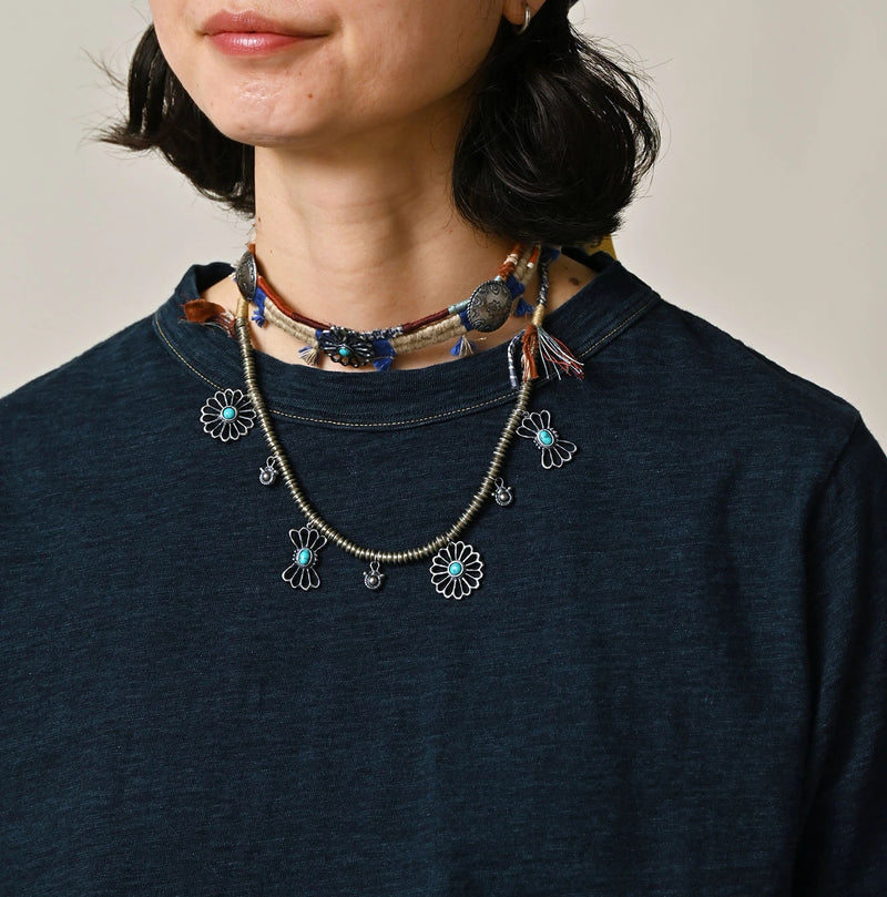 45R Indigo 45 Star 908 Short Sleeve T-shirt Distressed - Image 12