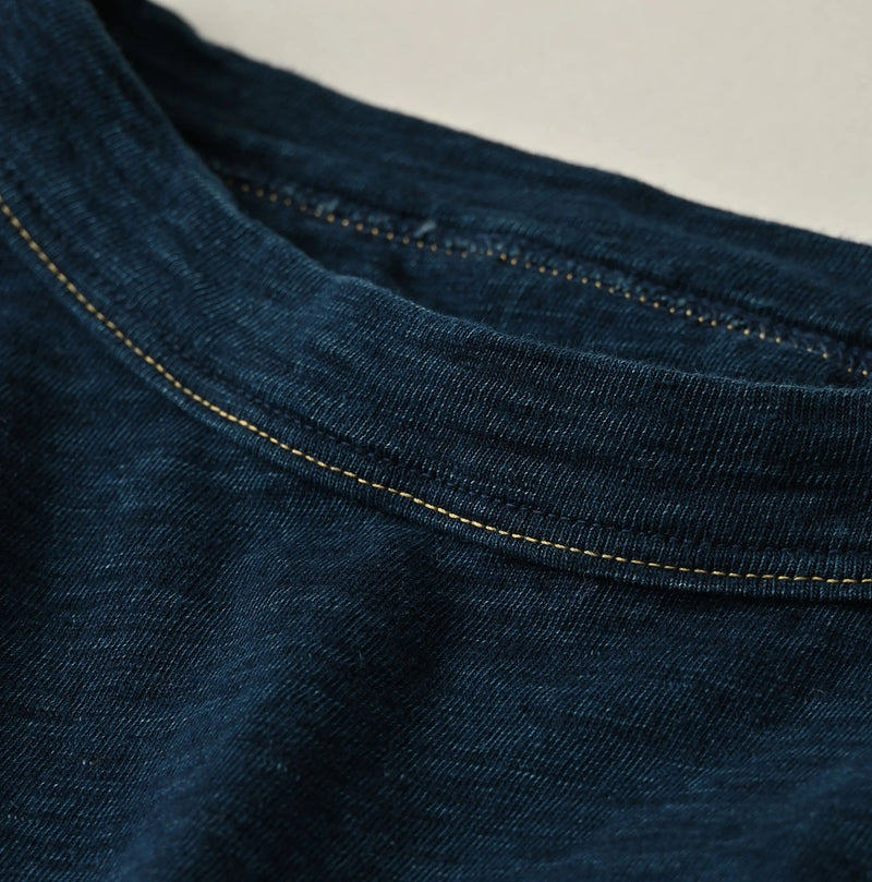 45R Indigo 45 Star 908 Short Sleeve T-shirt Distressed - Image 17