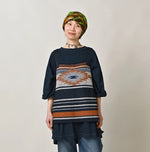 45R Indigo Ocean 908 Short Sleeve T-Shirt (Distressed Size 9.8)