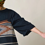 45R Indigo Ocean 908 Short Sleeve T-Shirt (Distressed Size 9.8)