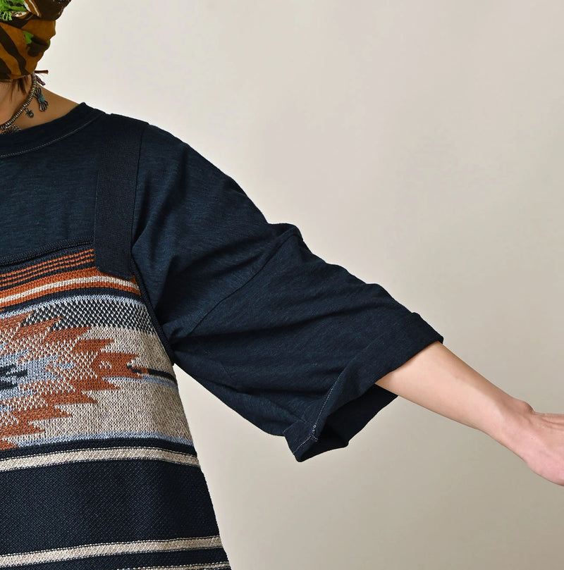 45R Indigo Ocean 908 Short Sleeve T-Shirt (Distressed Size 9.8) - Image 12