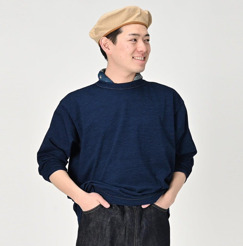 Indigo Ocean 908 Long Sleeve T-shirt - 45R by 45rpm studio - Image 6