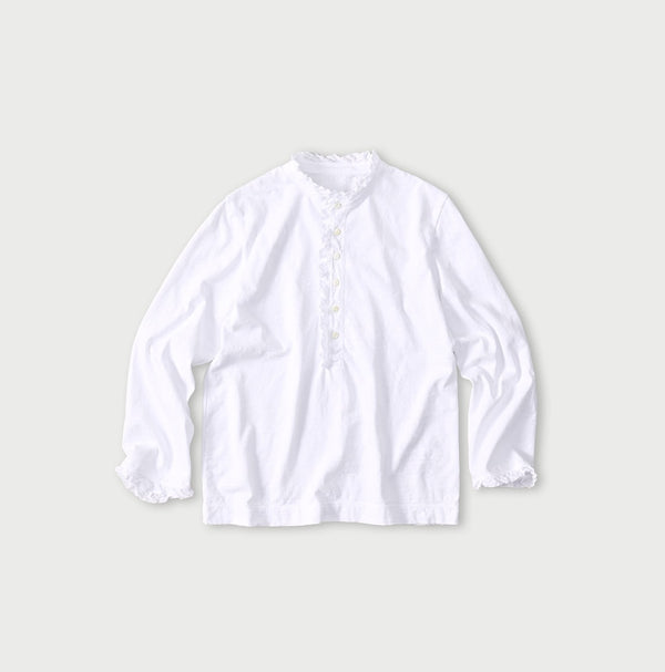 45R Frilled Square Henley