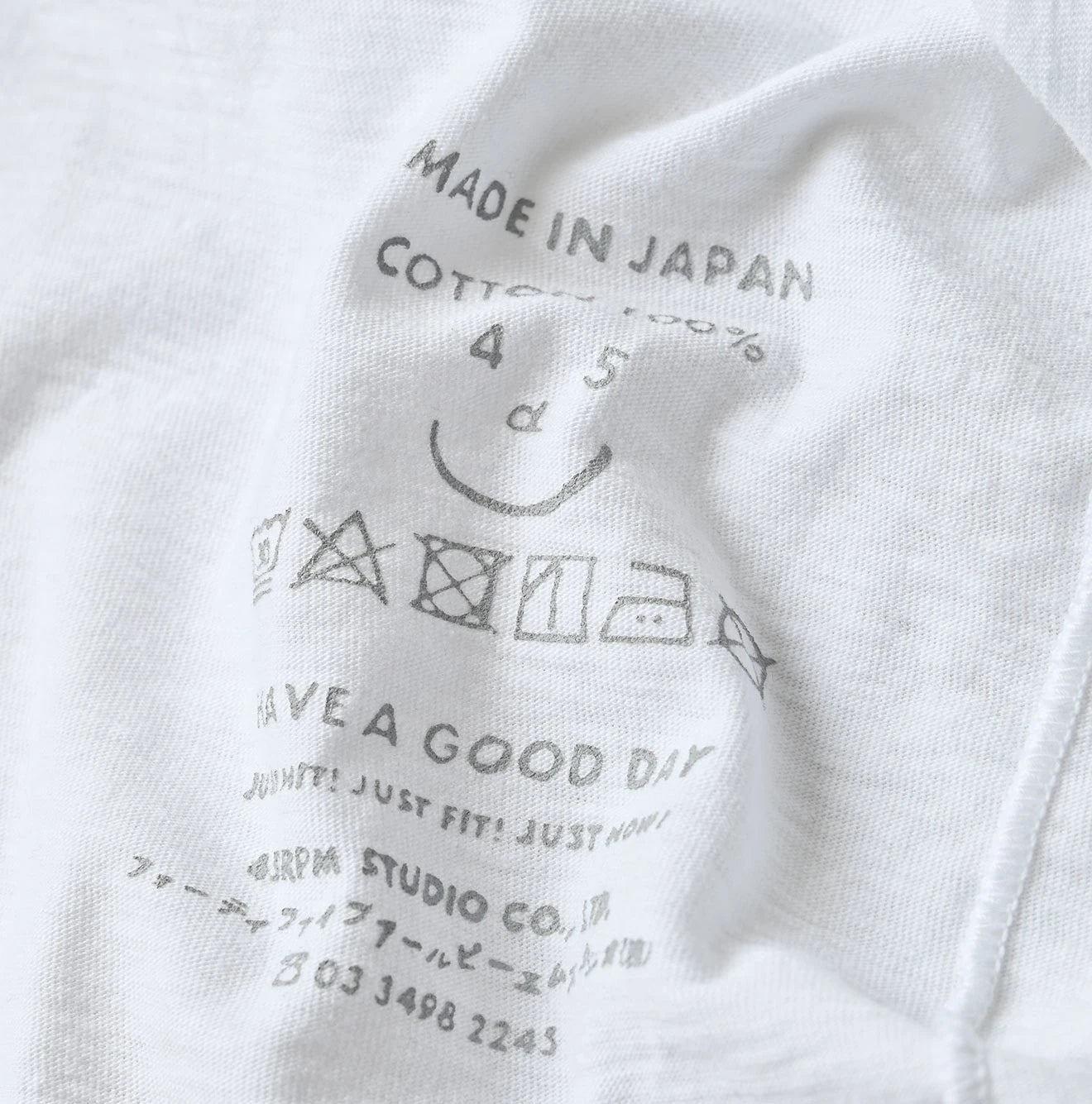 V-Neck 908 T-shirt (White) | 45R Official Online Store – 45R GLOBAL