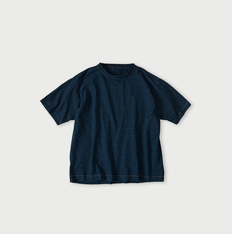 45R Indigo Ocean 908 Short Sleeve T-Shirt (Distressed) - Image 1