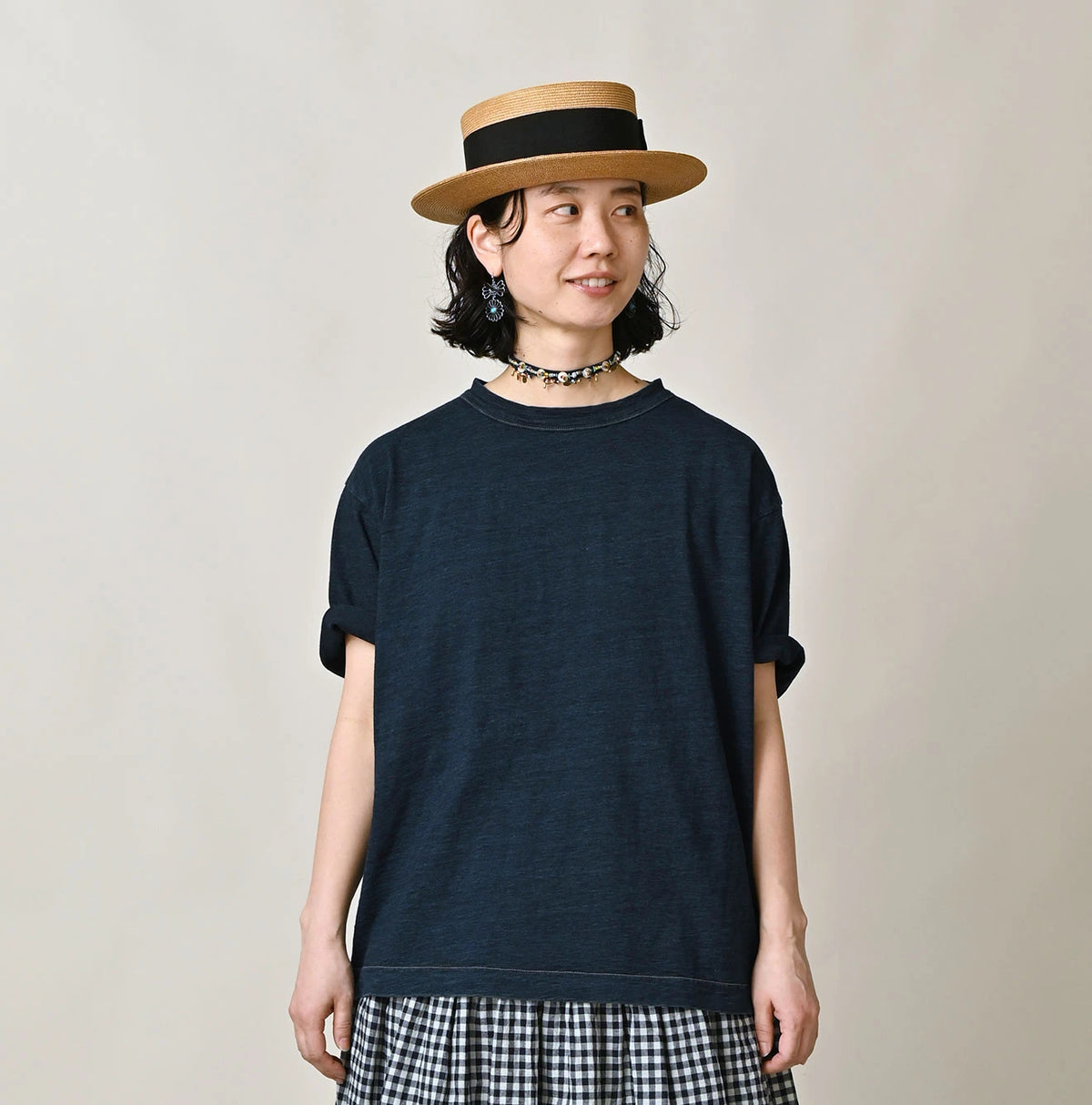 45R Indigo Ocean 908 Short Sleeve T-Shirt (Distressed)