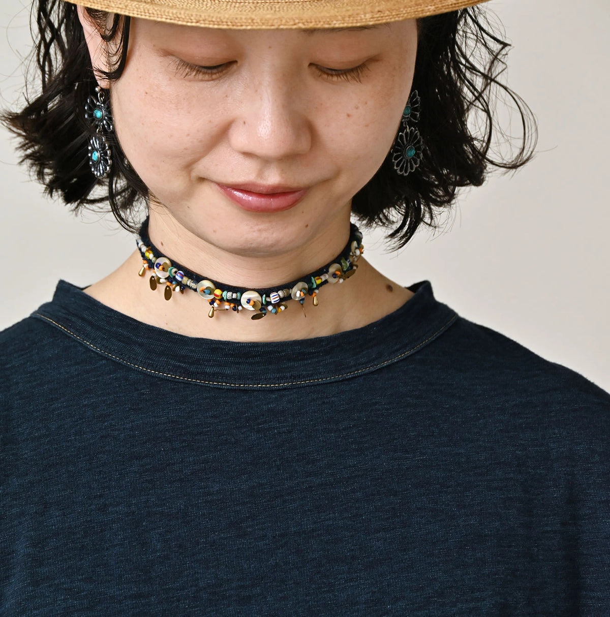 45R Indigo Ocean 908 Short Sleeve T-Shirt (Distressed)