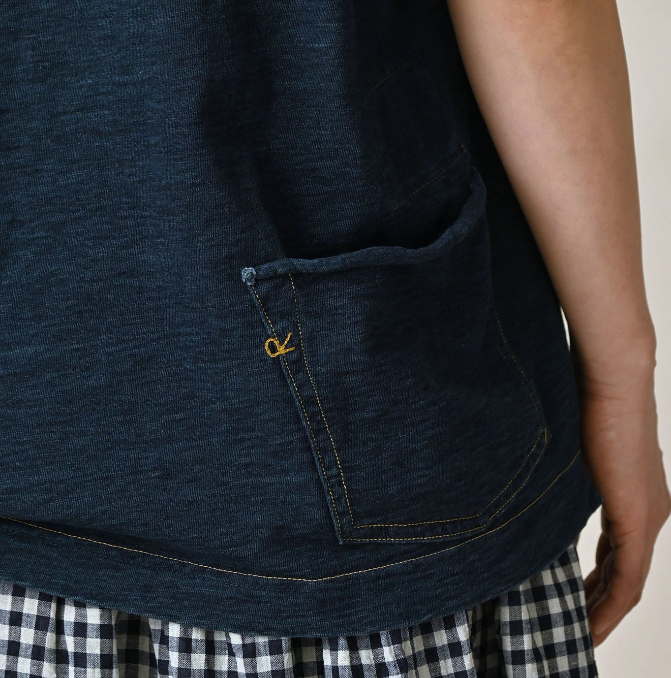 45R Indigo Ocean 908 Short Sleeve T-Shirt (Distressed) - Image 15