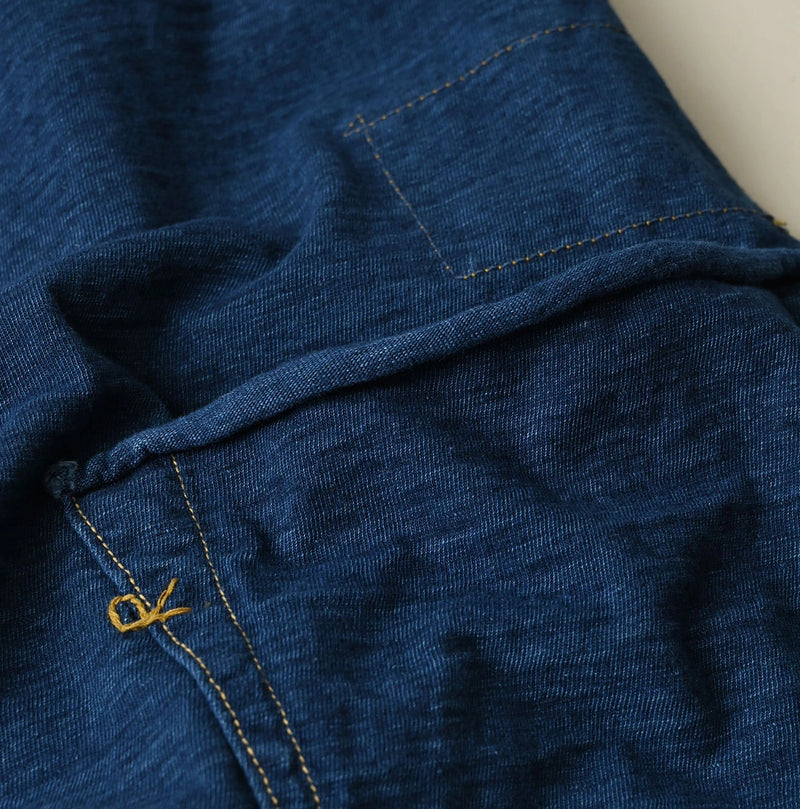 45R Indigo Ocean 908 Short Sleeve T-Shirt (Distressed) - Image 19