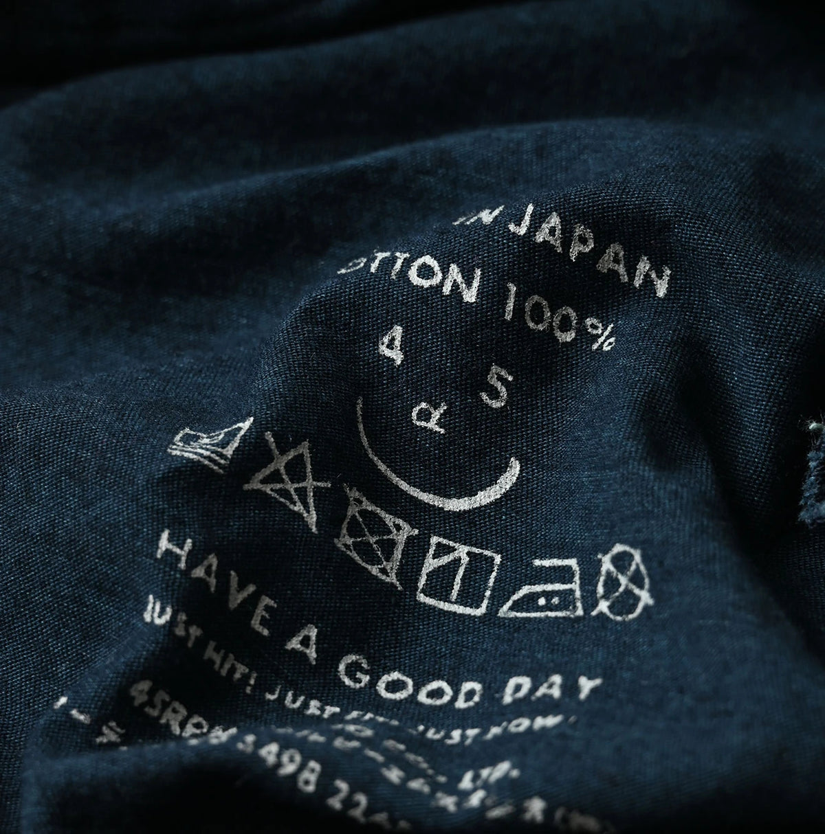 45R Indigo Tenjiku Chibi T-shirt