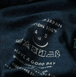 45R Indigo Tenjiku Chibi T-shirt