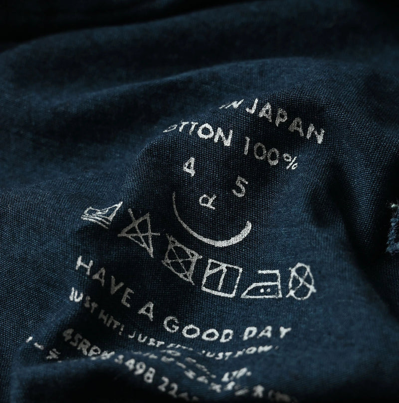 45R Indigo Tenjiku Chibi T-shirt - Image 12