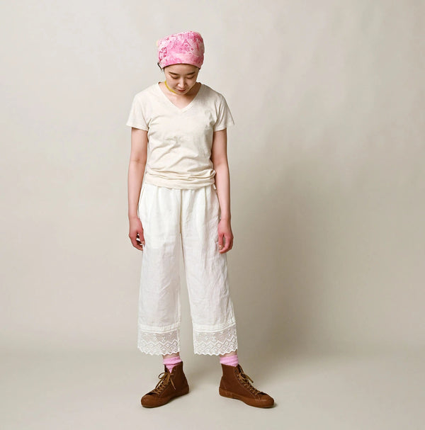 45R Tenjiku Chibi V-Neck T-shirt (Top-Dyed)