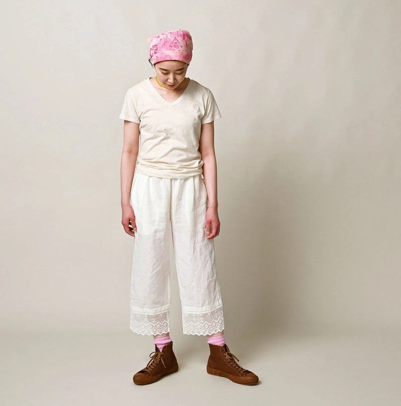 45R Tenjiku Chibi V-Neck T-shirt (Top-Dyed) - Image 4