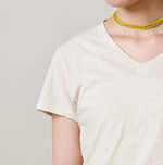 45R Tenjiku Chibi V-Neck T-shirt (Top-Dyed)