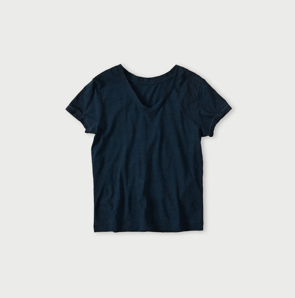 45R Indigo Tenjiku Chibi V-Neck T-shirt