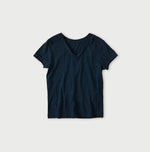 45R Indigo Tenjiku Chibi V-Neck T-shirt