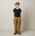 45R Indigo Tenjiku Chibi V-Neck T-shirt