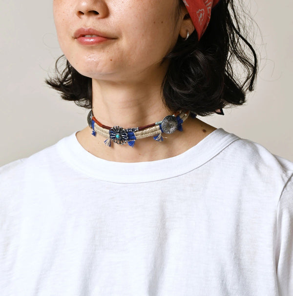 45R Tenjiku Flare T-shirt (White)