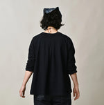 45R Indigo Tenjiku Flare T-shirt Distressed