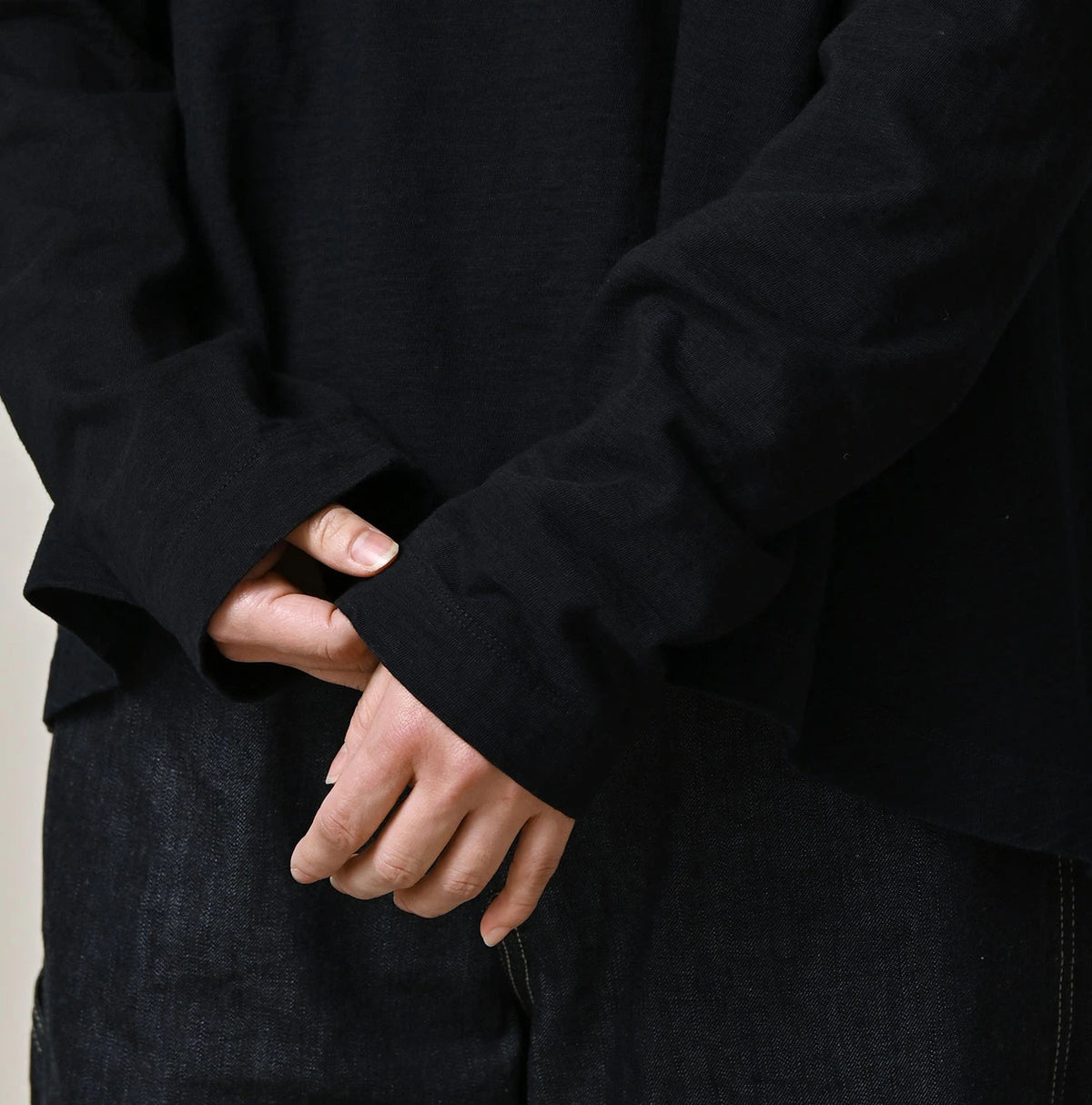 45R Indigo Tenjiku Flare T-shirt Distressed