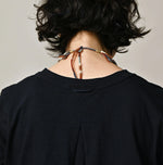 45R Indigo Tenjiku Flare T-shirt Distressed