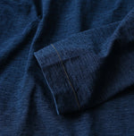 45R Indigo Tenjiku Flare T-shirt Distressed