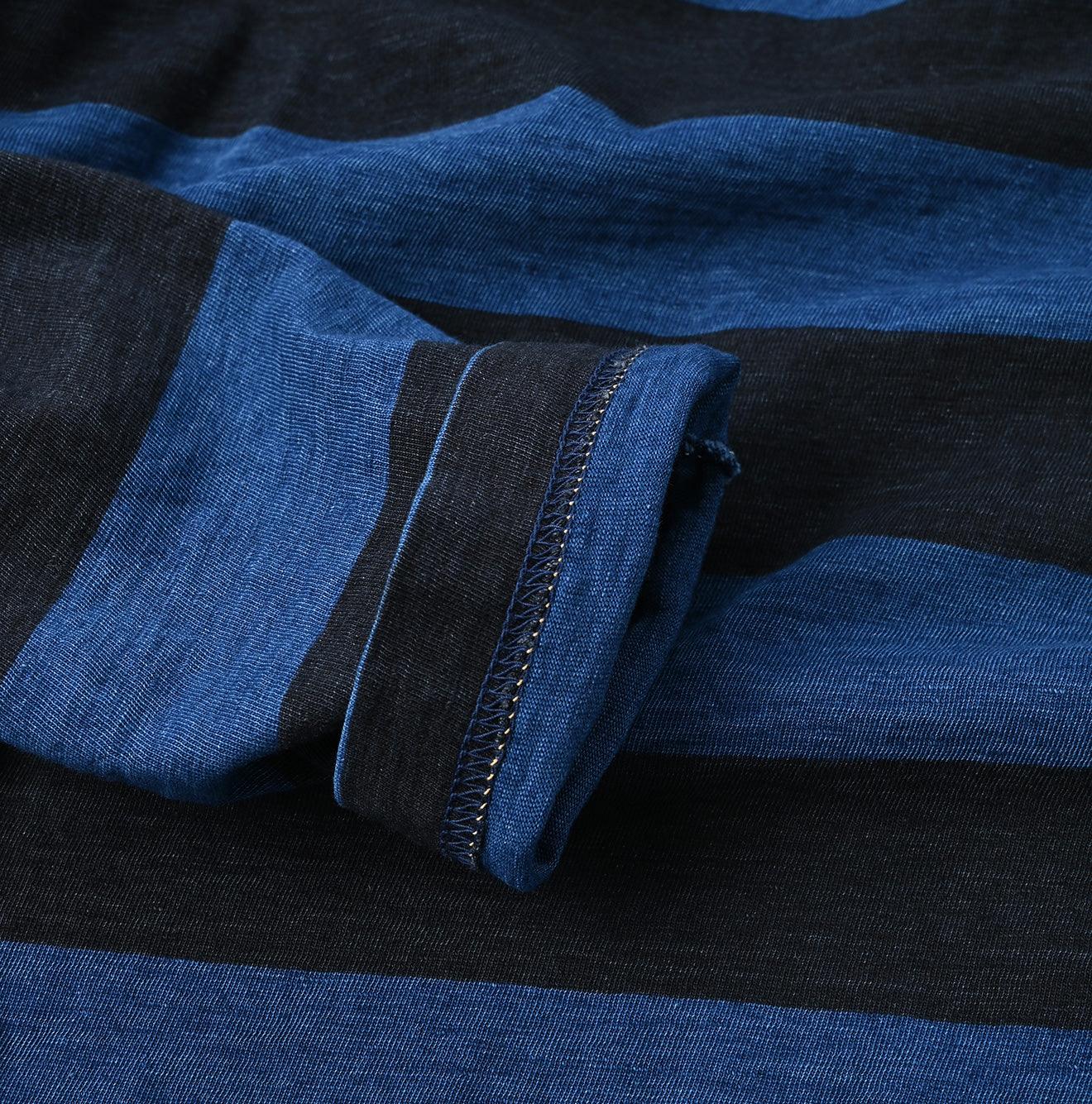 Indigo Stripe 908 45 Star T-shirt (Size 0) - 45R by 45rpm studio - Image 8