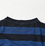 Indigo Stripe 908 45 Star T-shirt (Size 0) - 45R by 45rpm studio