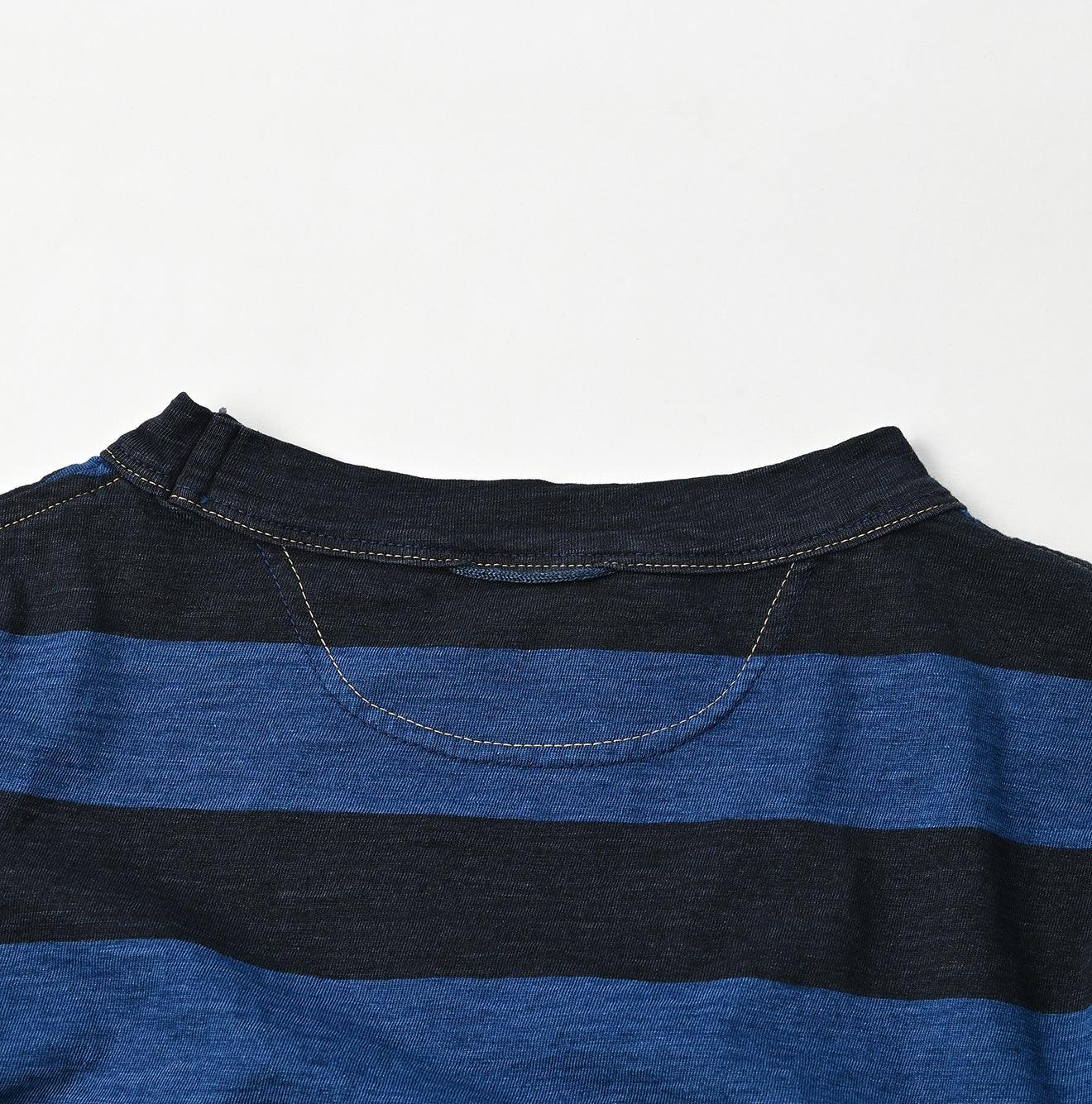 Indigo Stripe 908 45 Star T-shirt (Size 0) - 45R by 45rpm studio - Image 10
