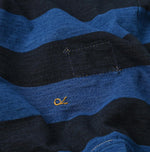 Indigo Stripe 908 45 Star T-shirt (Size 0) - 45R by 45rpm studio