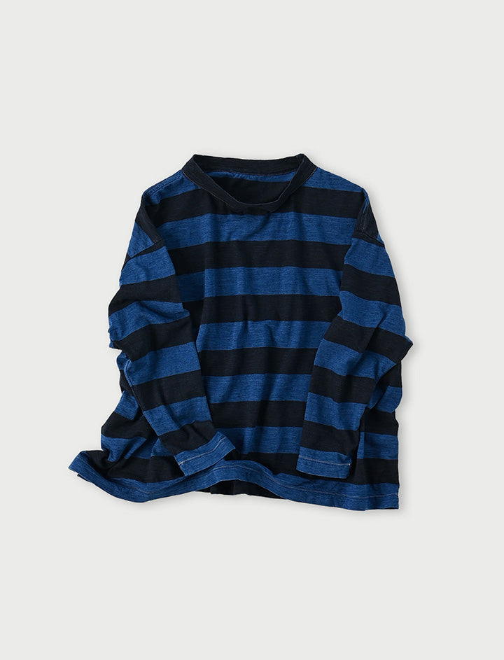 Indigo 4545 Stripe M-shirt