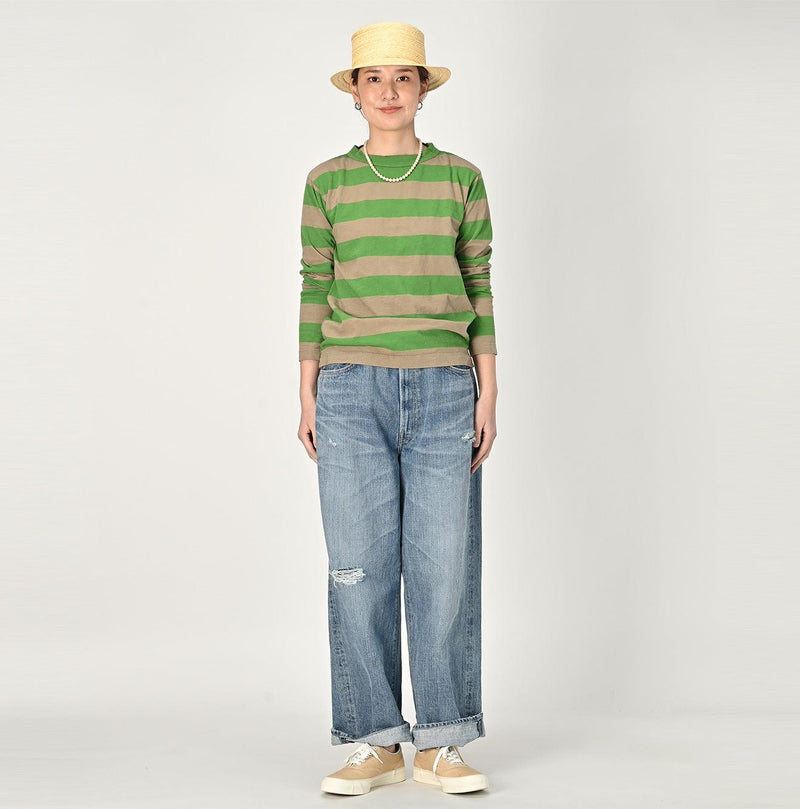 Stripe 908 45 Star T-shirt - 45R by 45rpm studio
