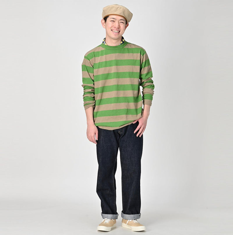Stripe 908 45 Star T-shirt - 45R by 45rpm studio