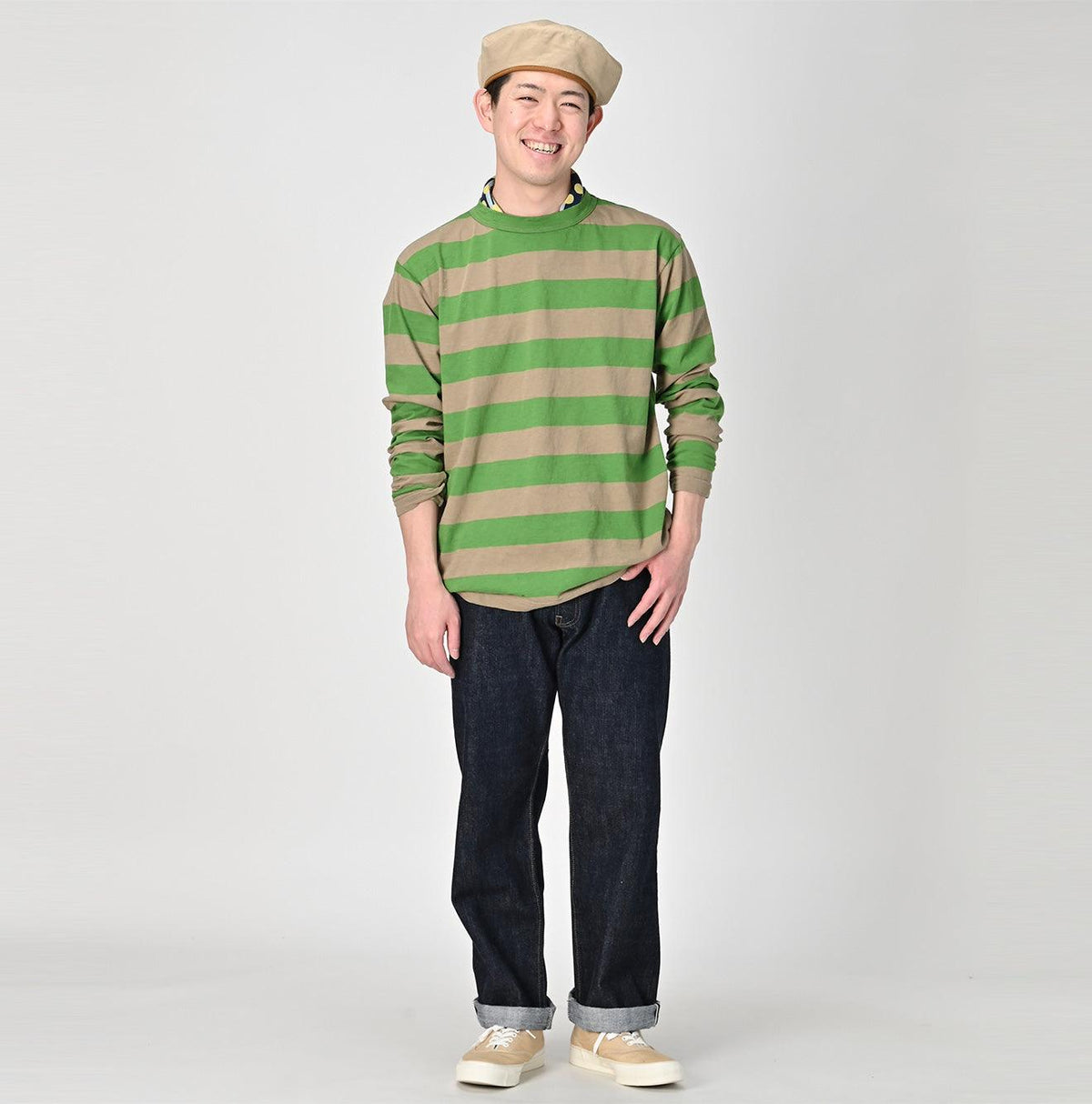Stripe 908 45 Star T-shirt - 45R by 45rpm studio
