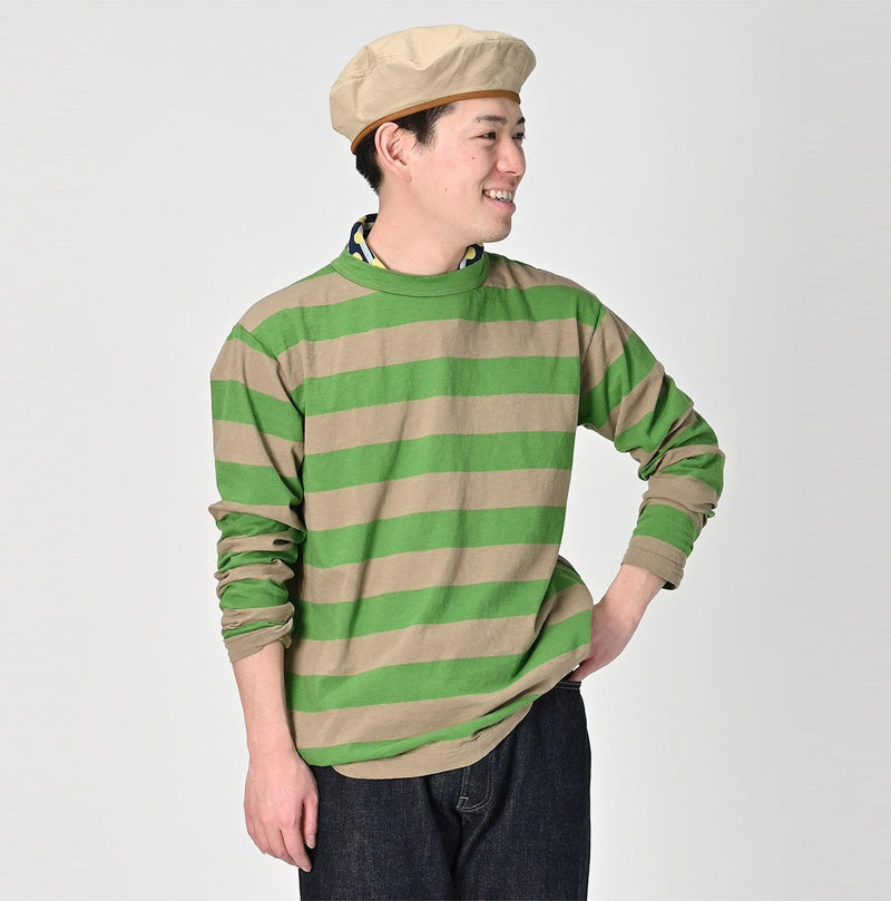 Stripe 908 45 Star T-shirt - 45R by 45rpm studio