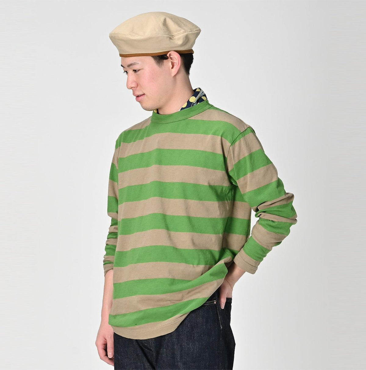 Stripe 908 45 Star T-shirt - 45R by 45rpm studio