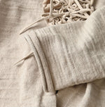 45R Dekoboko Knit-sewn Frilled Bolero