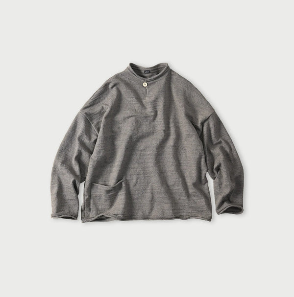 45R Dekoboko Knit-sewn Pullover