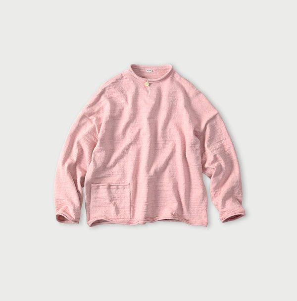 45R Dekoboko Knit-sewn Pullover