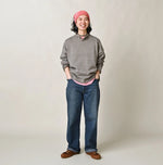 45R Dekoboko Knit-sewn Pullover