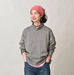 45R Dekoboko Knit-sewn Pullover