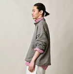 45R Dekoboko Knit-sewn Pullover