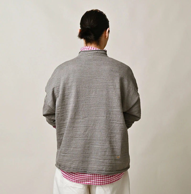45R Dekoboko Knit-sewn Pullover - Image 9