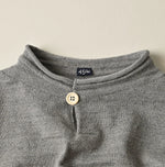 45R Dekoboko Knit-sewn Pullover