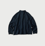 45R Indigo Dekoboko Knit-sewn Pullover