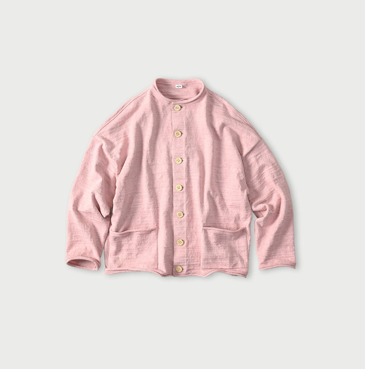 45R Dekoboko Knit-sewn Cardigan