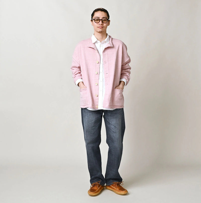 45R Dekoboko Knit-sewn Cardigan - Image 6