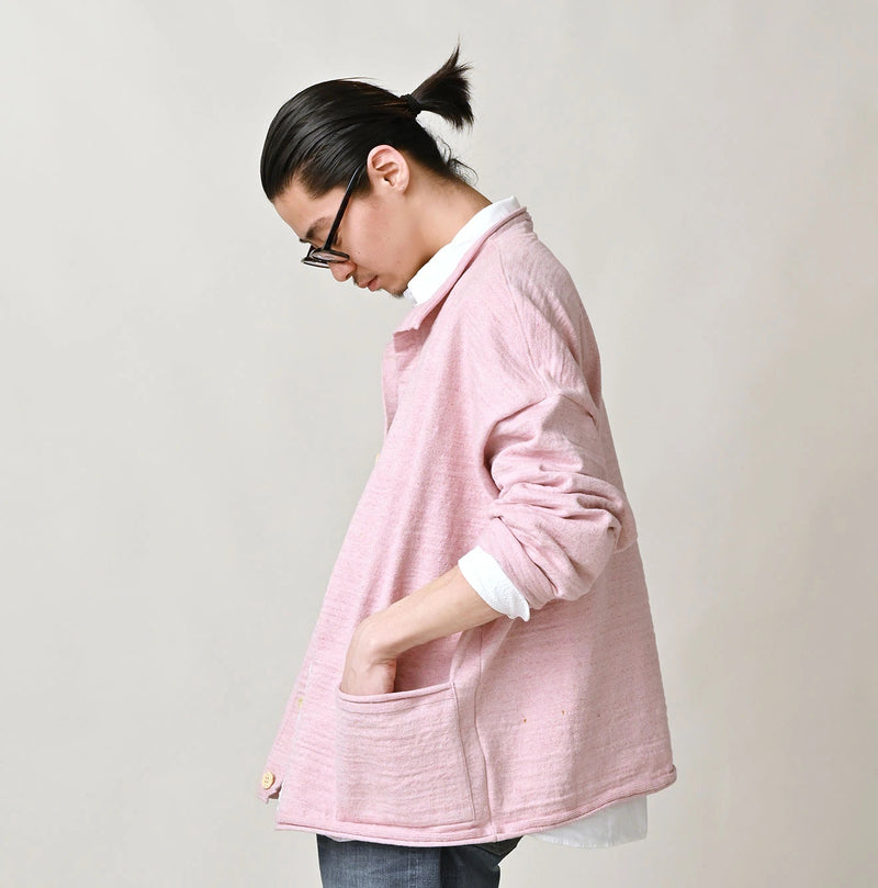 45R Dekoboko Knit-sewn Cardigan - Image 12